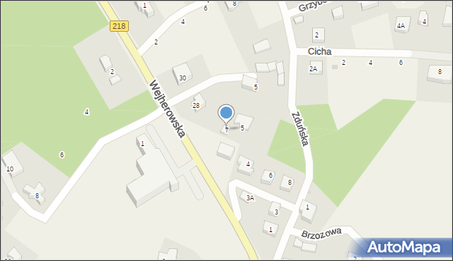 Koleczkowo, Świerkowa, 7, mapa Koleczkowo