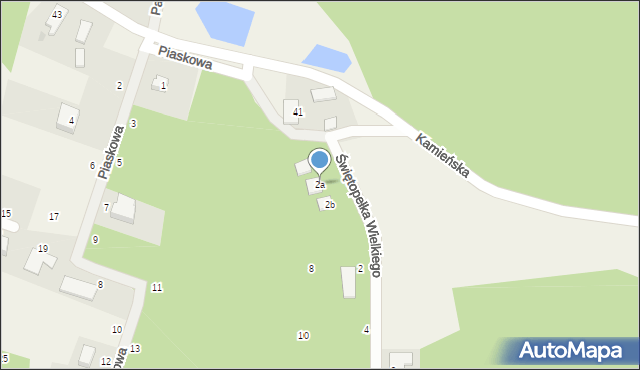 Koleczkowo, Świętopełka Wielkiego, 2a, mapa Koleczkowo
