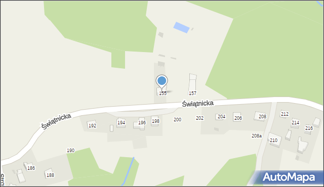 Konary, Świątnicka, 155, mapa Konary