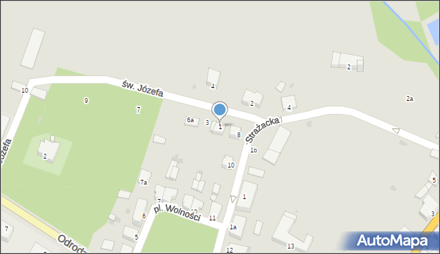 Kowalewo Pomorskie, św. Józefa, 1, mapa Kowalewo Pomorskie