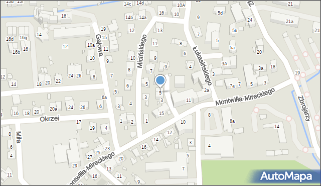 Kraków, Świebodzicka, 5, mapa Krakowa