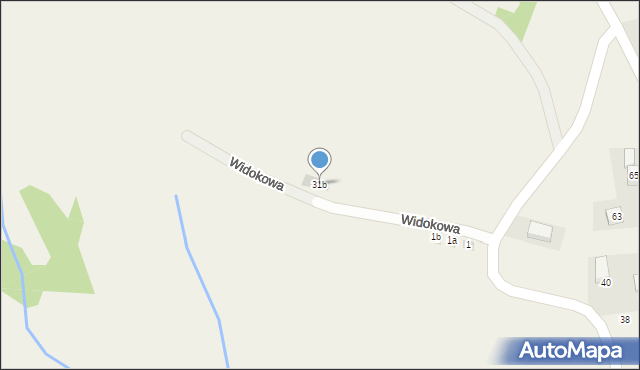 Krośnica, św. Józefa - Robotnika, 31b, mapa Krośnica