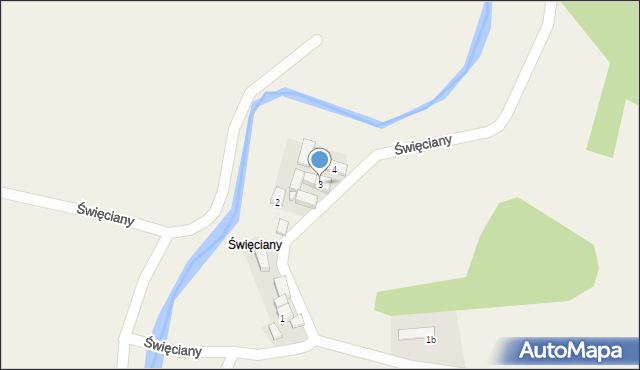 Krotoszyce, Święciany, 3, mapa Krotoszyce