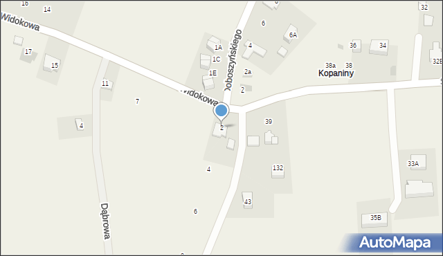 Kulerzów, św. Rozalii, 2, mapa Kulerzów