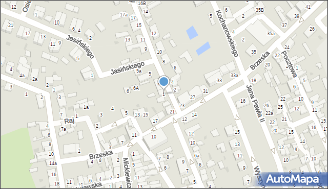 Lubraniec, św. Anny, 1, mapa Lubraniec