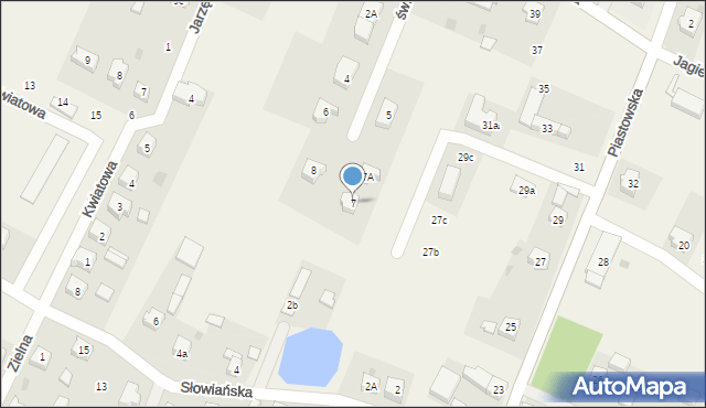 Marcinkowice, św. Marcina, 7, mapa Marcinkowice