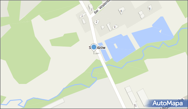 Miłość, św. Walentego, 1c, mapa Miłość