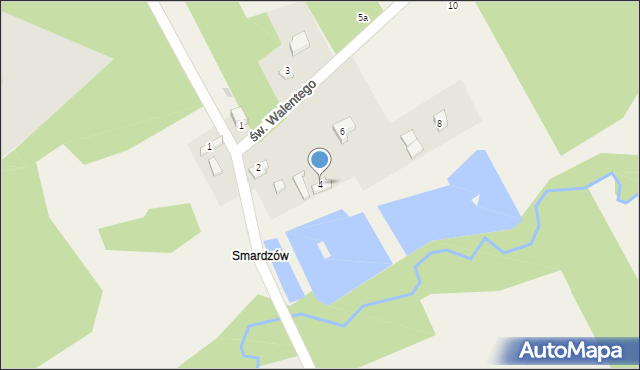 Miłość, św. Walentego, 4, mapa Miłość