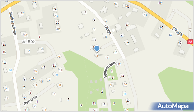 Narty, Świerkowa Dolinka, 3, mapa Narty