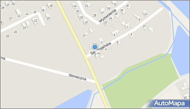 Niemodlin, Świętojańska, 2, mapa Niemodlin