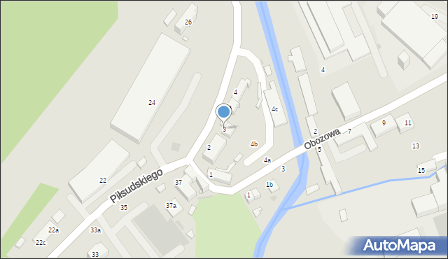 Nowa Ruda, Świdnicka, 3, mapa Nowa Ruda