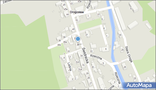 Nowa Ruda, Świdnicka, 35, mapa Nowa Ruda