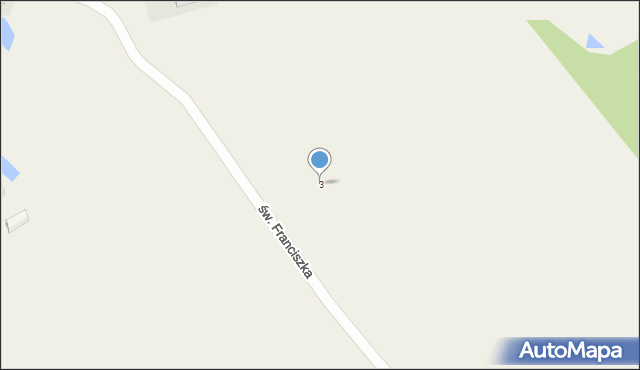 Nowa Sikorska Huta, św. Franciszka, 3, mapa Nowa Sikorska Huta