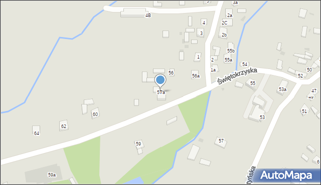 Nowa Słupia, Świętokrzyska, 57a, mapa Nowa Słupia