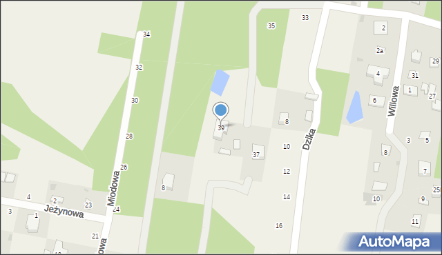 Nowe Grobice, Świerkowa, 39, mapa Nowe Grobice