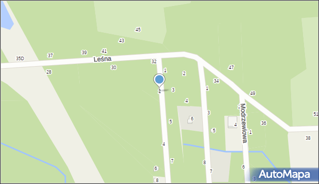 Nowy Prażmów, Świerkowa, 2, mapa Nowy Prażmów