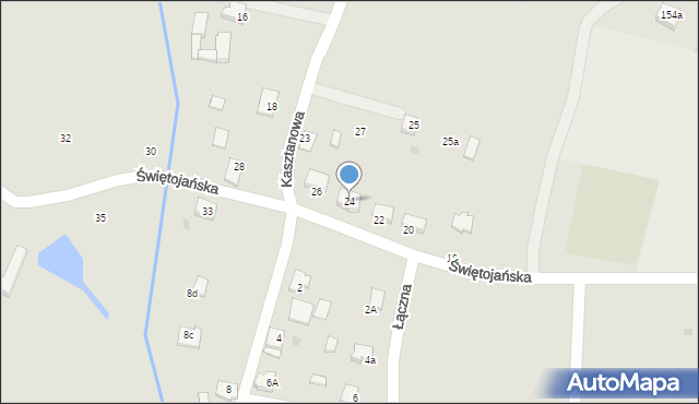Orzesze, Świętojańska, 24, mapa Orzesze