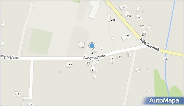 Orzesze, Świętojańska, 4, mapa Orzesze