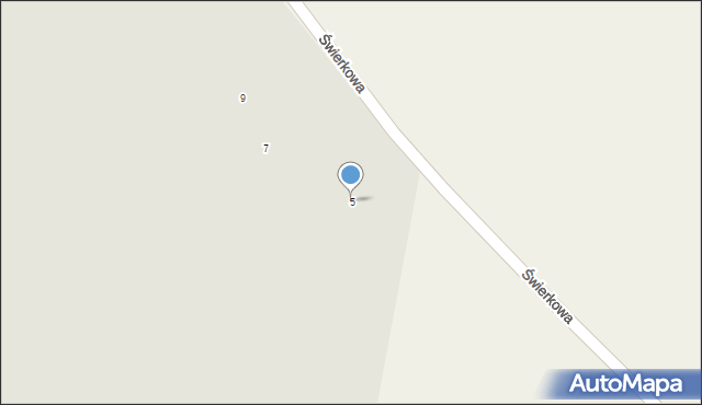 Ożarów Mazowiecki, Świerkowa, 5, mapa Ożarów Mazowiecki