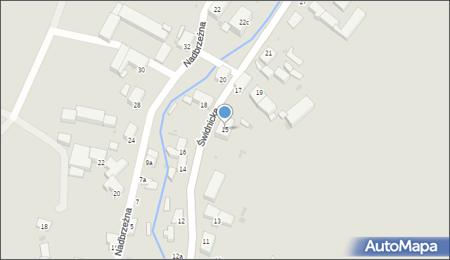 Pieszyce, Świdnicka, 15, mapa Pieszyce
