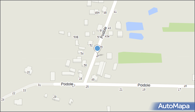 Piotrków Trybunalski, Świerczów, 47, mapa Piotrków Trybunalski