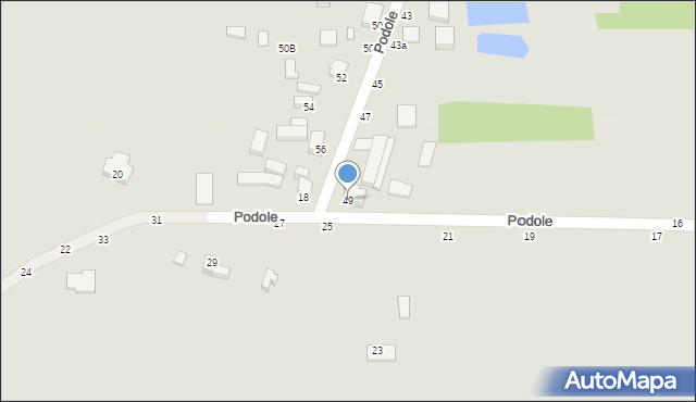 Piotrków Trybunalski, Świerczów, 49, mapa Piotrków Trybunalski