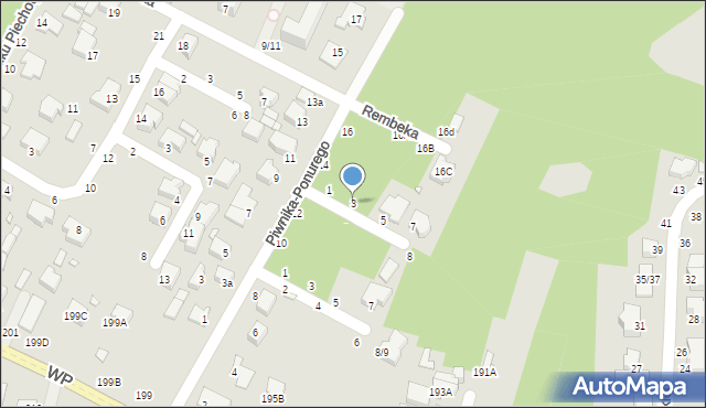 Piotrków Trybunalski, Świtalskiego Adama, płk., 3, mapa Piotrków Trybunalski