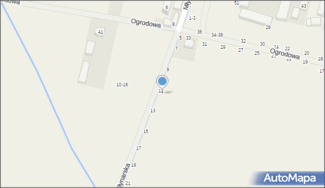 Piotrkowiczki, Świerkowa, 11, mapa Piotrkowiczki