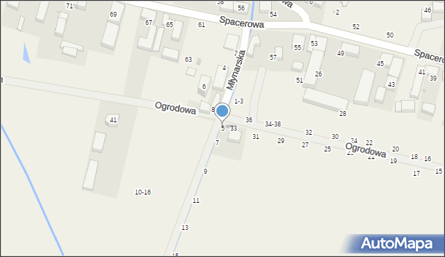 Piotrkowiczki, Świerkowa, 5, mapa Piotrkowiczki