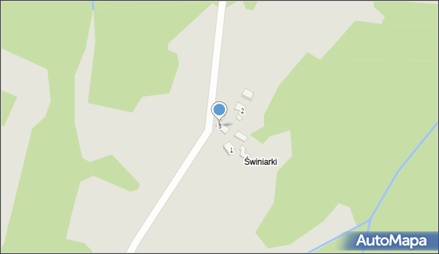 Piwniczna-Zdrój, Świniarki, 3, mapa Piwniczna-Zdrój