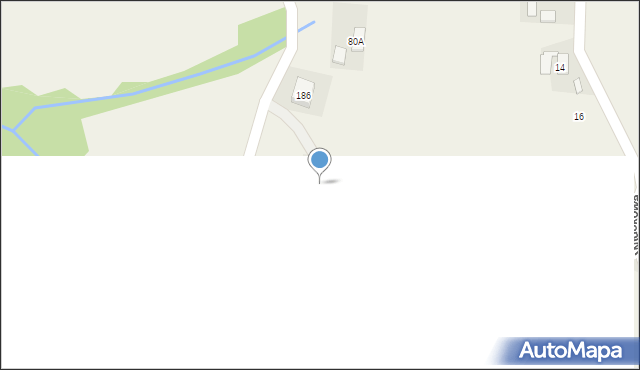 Przysietnica, św. Kingi, 76A, mapa Przysietnica