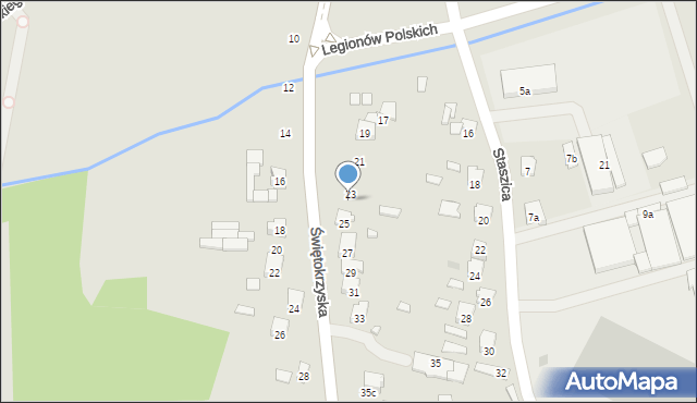 Przysucha, Świętokrzyska, 23a, mapa Przysucha