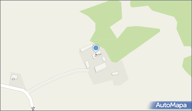 Pszczew, Świechocińska, 25, mapa Pszczew