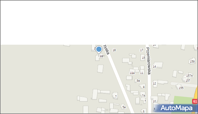 Pułtusk, Świętokrzyska, 9, mapa Pułtusk