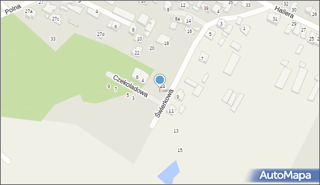 Radzymin, Świerkowa, 26, mapa Radzymin