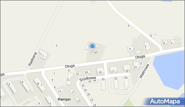 Rękawczyn, Świerkowa, 7, mapa Rękawczyn