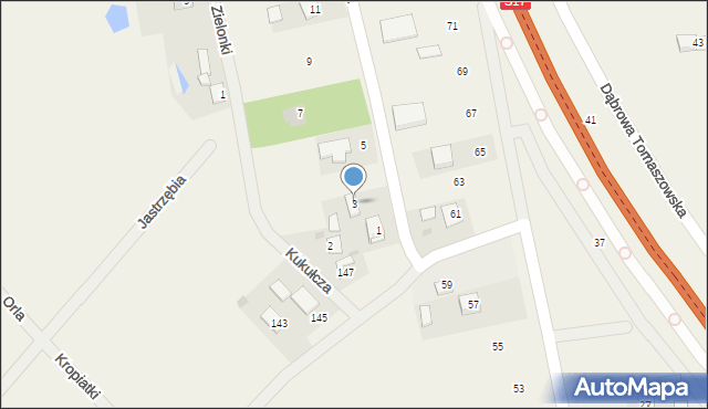 Rogóźno, Świergotka, 3, mapa Rogóźno