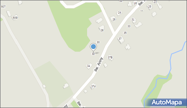 Ropczyce, św. Anny, 32, mapa Ropczyce