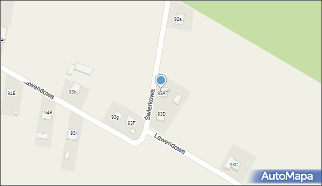 Ruda Strawczyńska, Świerkowa, 4, mapa Ruda Strawczyńska