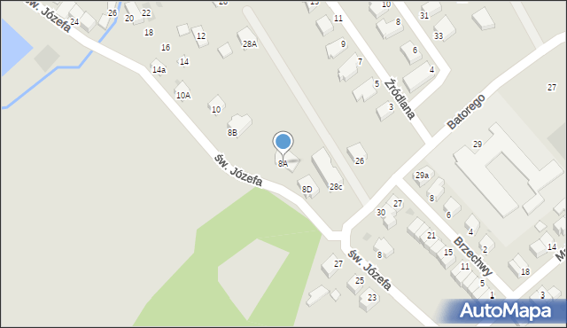 Rumia, św. Józefa, 8A, mapa Rumia