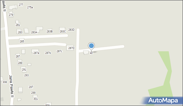 Rzeszów, św. Agnieszki, 42, mapa Rzeszów