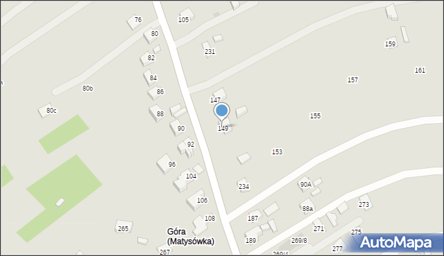 Rzeszów, św. Walentego, 149, mapa Rzeszów