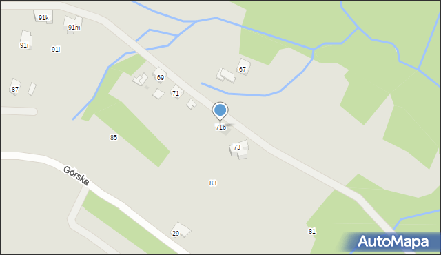 Rzeszów, św. Walentego, 71b, mapa Rzeszów