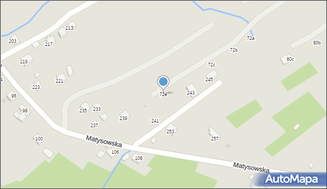 Rzeszów, św. Walentego, 72e, mapa Rzeszów