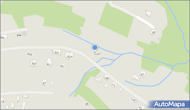 Rzeszów, św. Walentego, 91r, mapa Rzeszów