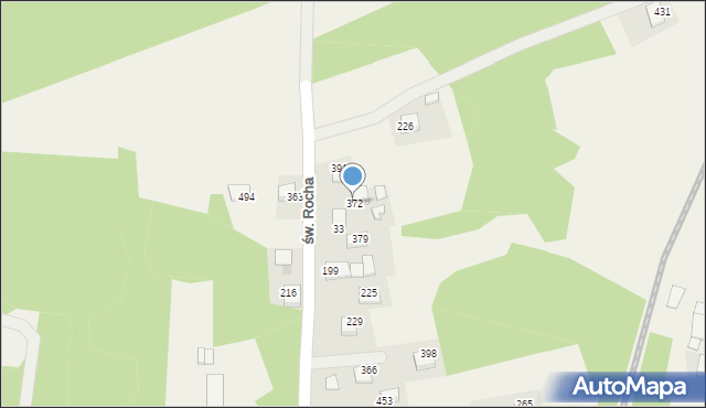 Rzozów, św. Rocha, 78, mapa Rzozów