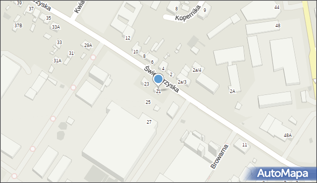 Sierpc, Świętokrzyska, 21, mapa Sierpc