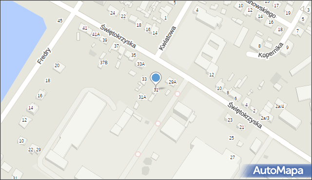 Sierpc, Świętokrzyska, 31, mapa Sierpc