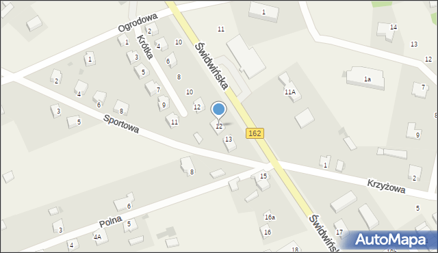 Sławoborze, Świdwińska, 12, mapa Sławoborze