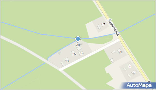 Sławoborze, Świdwińska, 28b, mapa Sławoborze